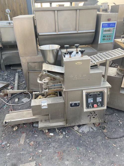 二手200型餃子機(jī) 全自動(dòng)多功能高頻調(diào)速 速凍食品生產(chǎn)設(shè)備